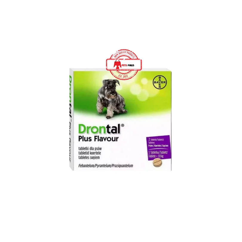 Drontal Plus for Dogs (1 Tablet) Pets Malls